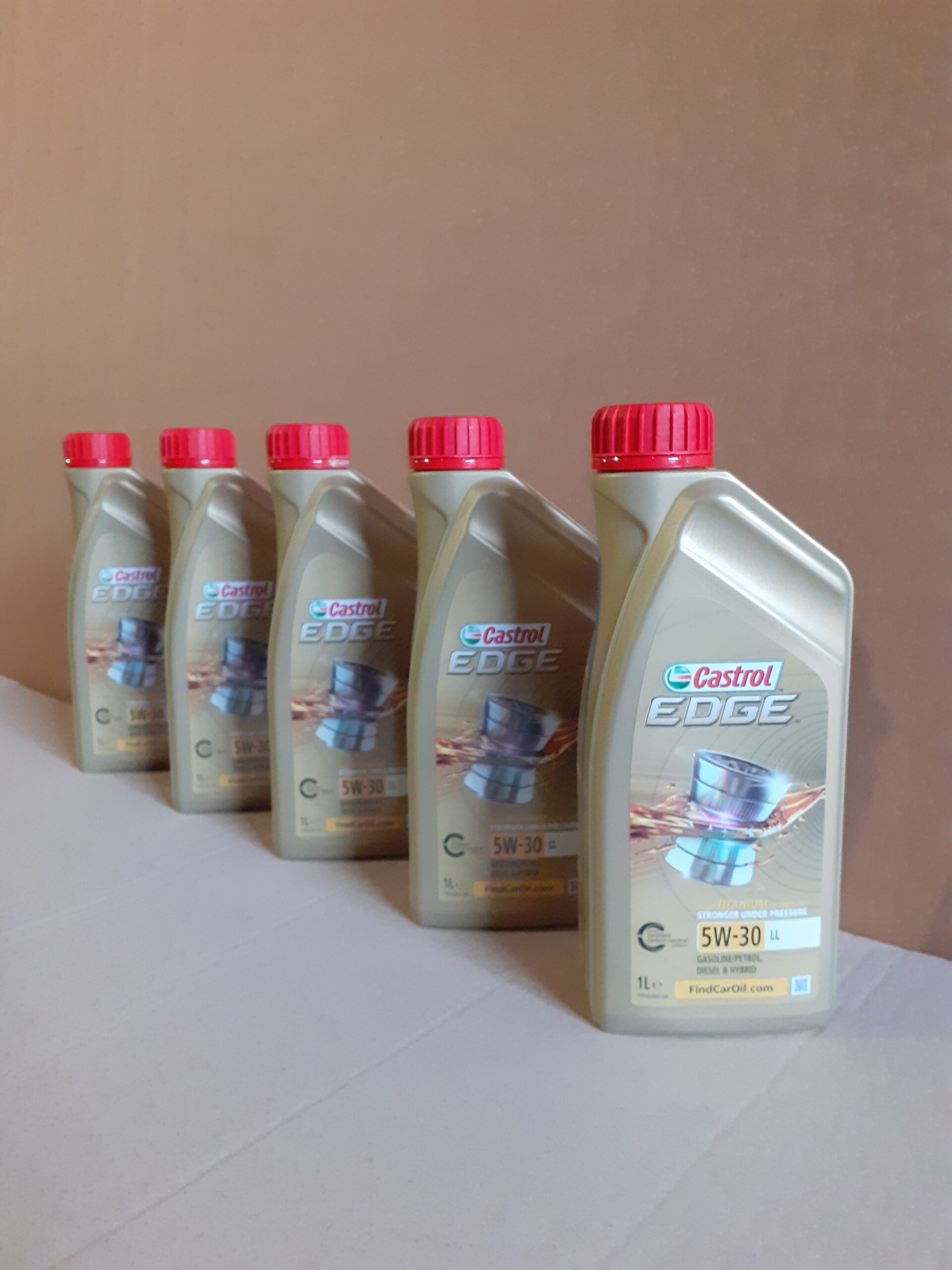 Olio motore diesel benzina hybrid Castrol EDGE Titanium 5W-30