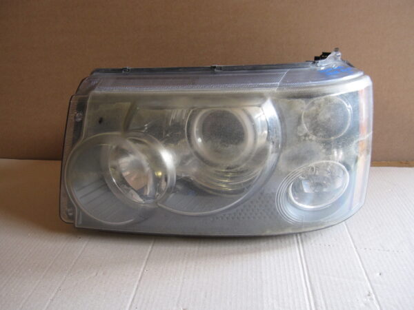 LAND / RANGE ROVER SPORT FARO ANTERIORE SX XENON ANNO 2005 AL 2008 CON DIFETTO