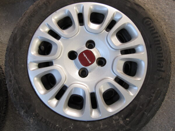 FIAT PANDA GOMME E CERCHI IN FERRO 175/65/14 ESTIVE 60%