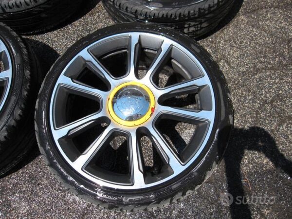 500 ABARTH CERCHI E GOMME ESTIVE 205/40/17